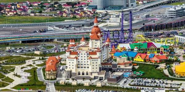 Сочинский Диснейленд в Олимпийском парке