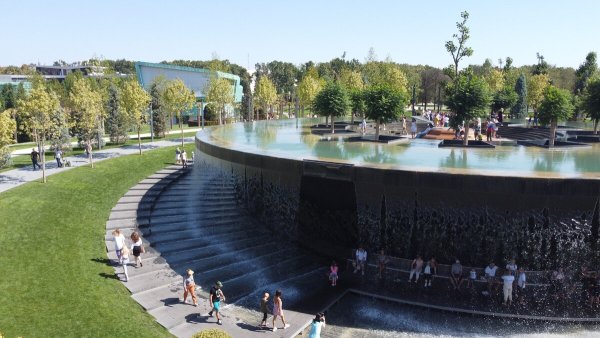Голицынский парк в Краснодаре