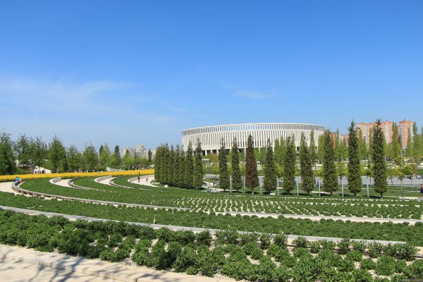 Голицынский парк в Краснодаре