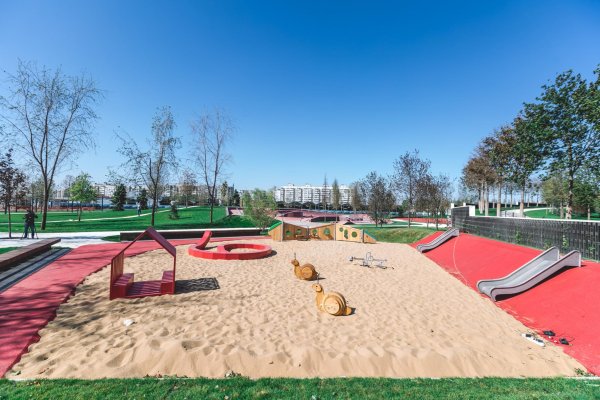 Парк Галицкого скейт площадка