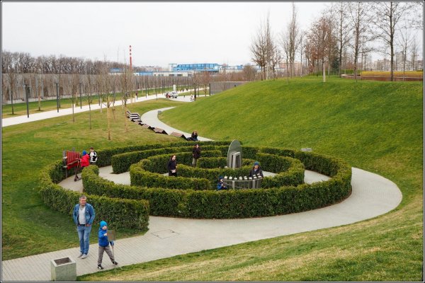 Парк Галицкого в Краснодаре Лабиринт