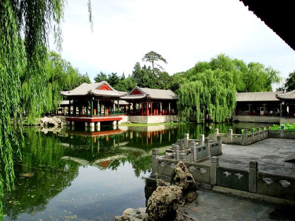 Парк Ихэюань в Пекине летний дворец