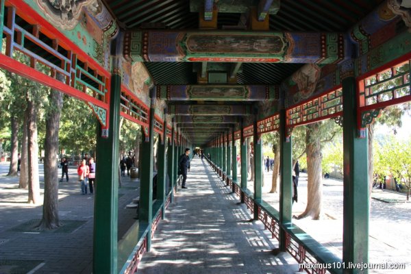 Галерея Чанлан в парке Ихэюань