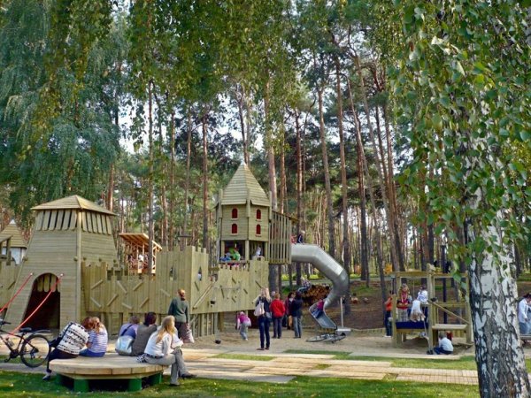 Воронежский парк Алые паруса