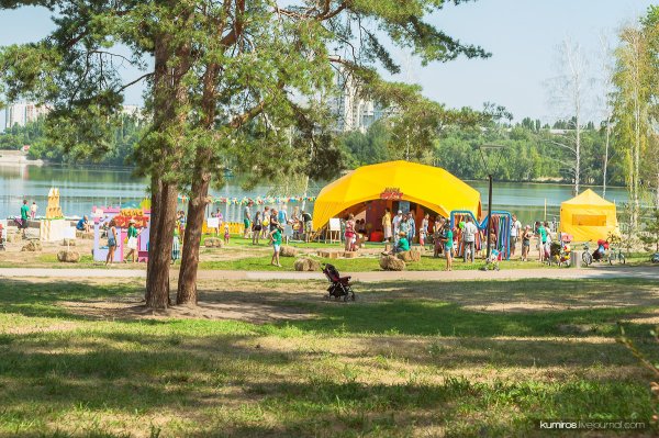 Парк Алые паруса Воронеж вид сверху