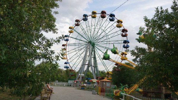 Город Орск Центральный парк