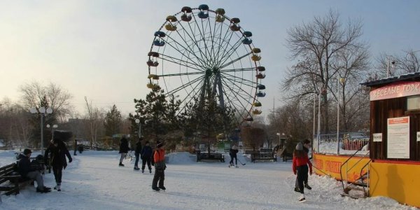 Каток Центральный парк Тула