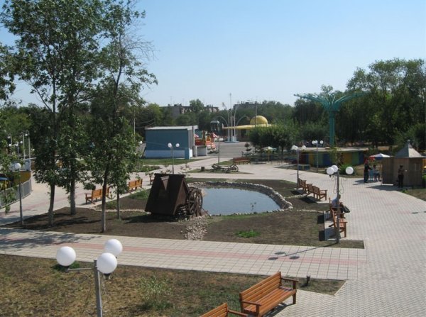 Город Орск Центральный парк