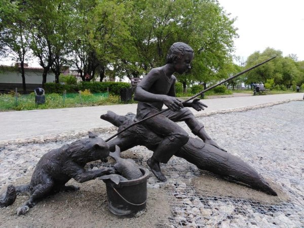 Парк дружбы Благовещенск скульптуры