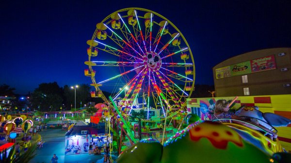 Парк аттракционов Солнечный остров, Анапа