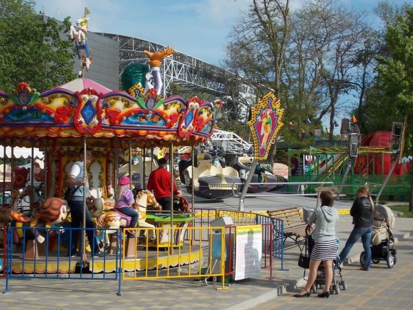 Анапа детский парк аттракционов