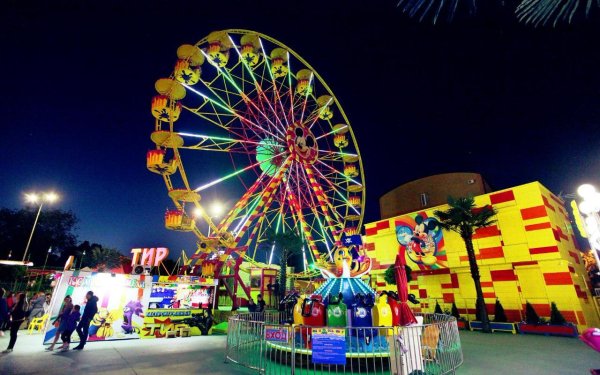 Парк развлечений Солнечный остров в Анапе