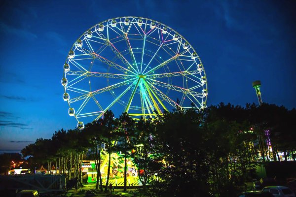 Анапа парк джунгли колесо обозрения