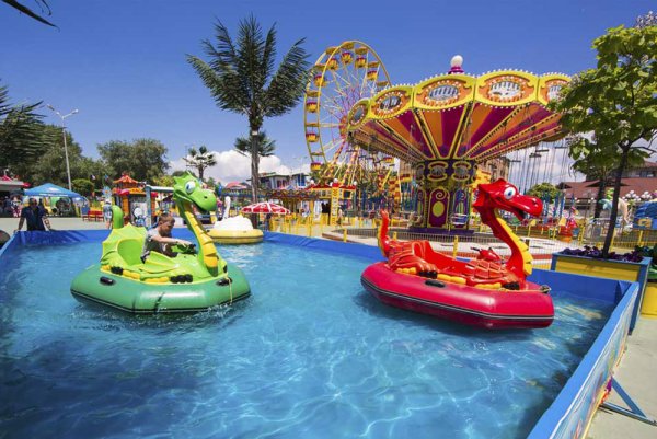 Парк аттракционов Солнечный остров, Анапа