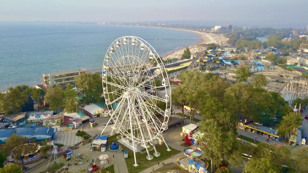 Парк в центре Анапы