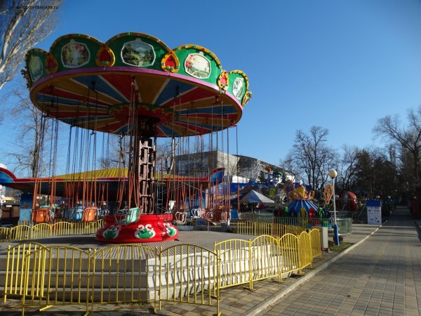 Анапа аттракционы Центральный парк