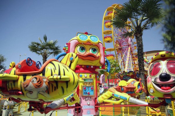 Джемете Солнечный остров аттракционы