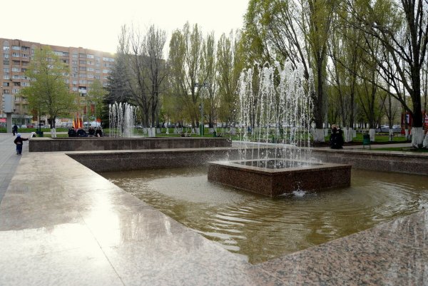 Фонтанах Самара парк Победы