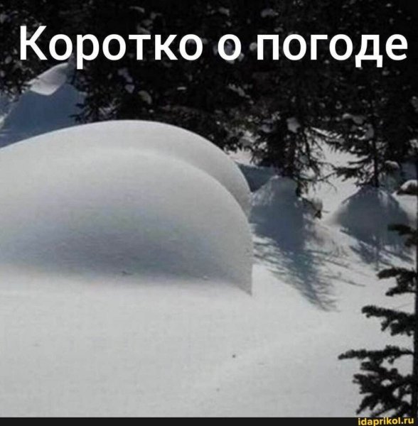 Коротко о погоде прикол