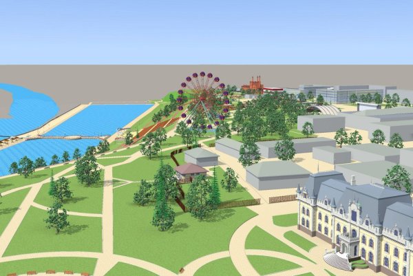 Майкоп Горпарк реконструкция