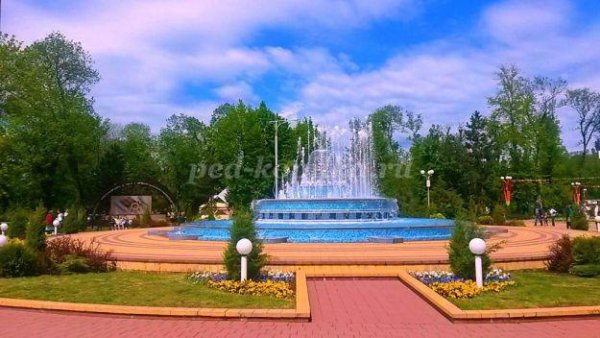 Центральный парк город Майкоп бассейн