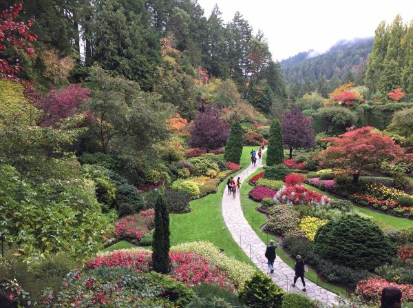 Сады Бутчартов, Ванкувер, Канада