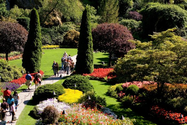 Ванкувер Ботанический сад Виктория