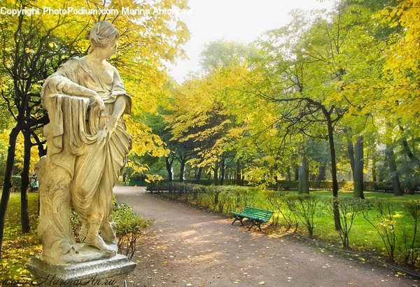 Парковая скульптура летний сад