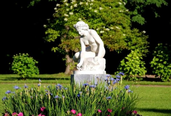 Царское село парк статуи