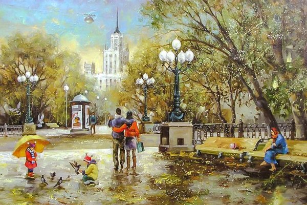 Художник Сергей боев Патриаршие