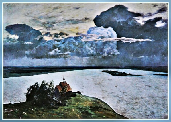 Исаак Левитан, «над вечным покоем»,1894