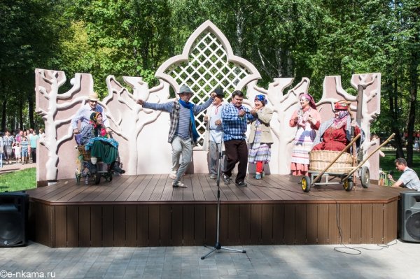 Нижнекамск парк Габдулла Тукай