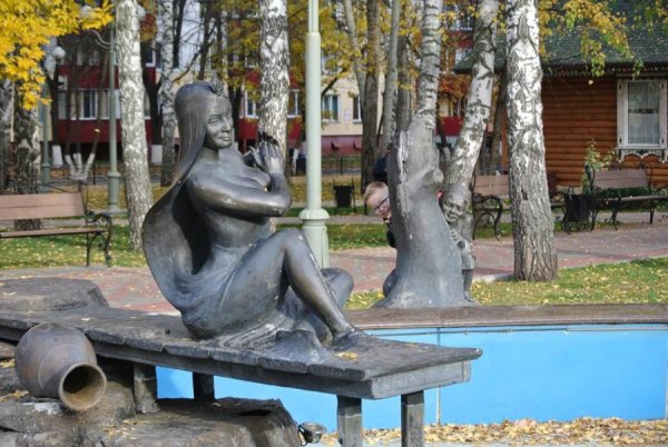 Парк Тукая фонтан Нижнекамск