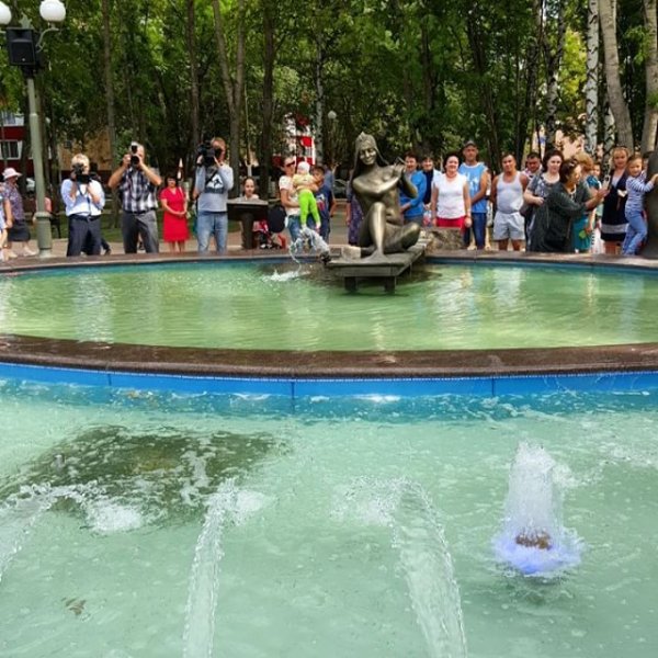 Нижнекамск парк Габдулла Тукай