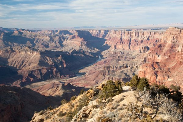 Гранд-каньон США туристы