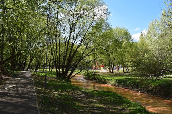 Река Лихоборка парк Отрада