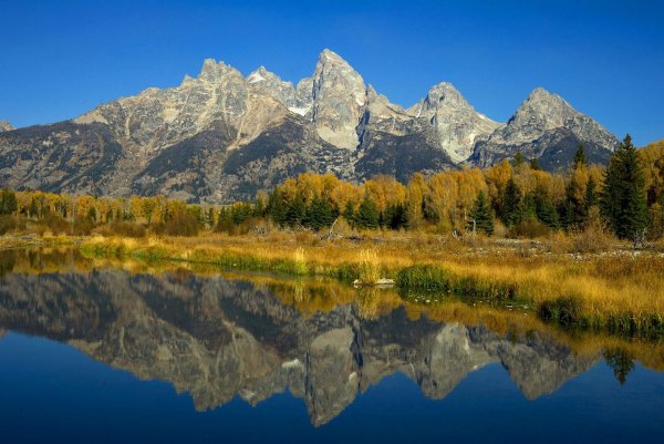 Национальный парк Гранд-Титон, Вайоминг, США
