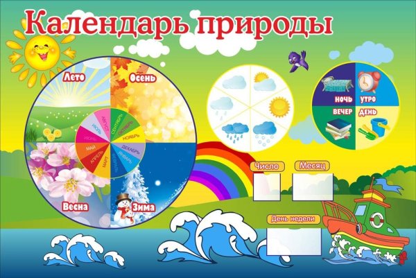 Календарь природы для детского сада
