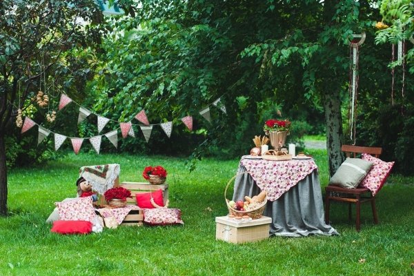 Фотозона в парке