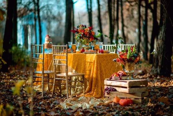 Осенний декор фотозоны