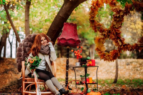 Осенняя фотосессия идеи