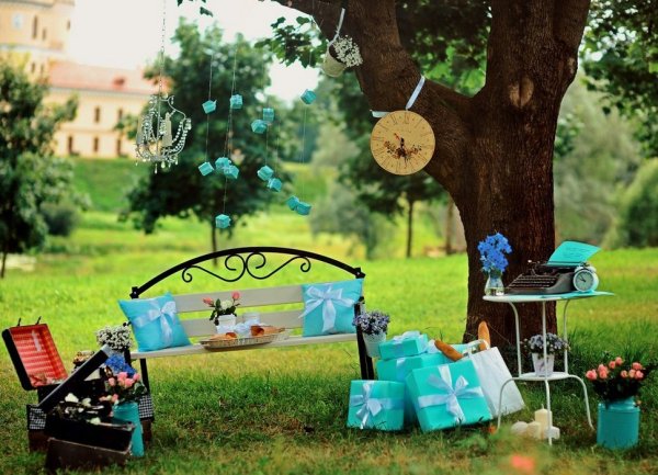Декорации для фотосессии на природе