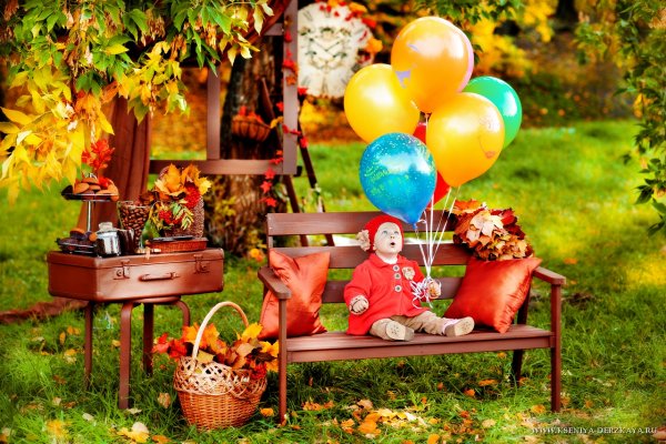 Фотозоны для детей осень