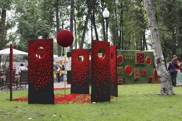 Инсталляции в парке