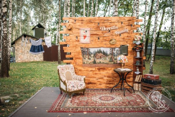 Фотозона на даче