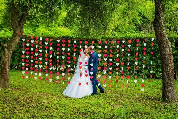 Фотозона на природе