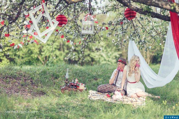 Фотозона на природе