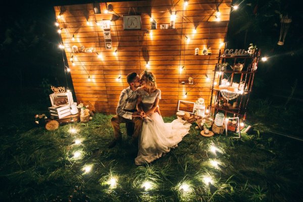 Фотозона с людьми