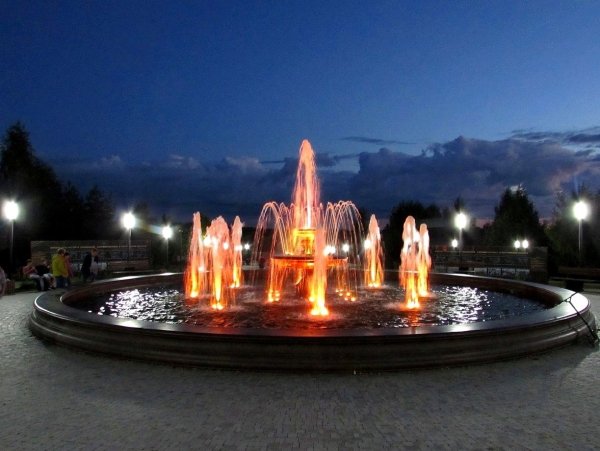 Фонтан парк Победы Кострома