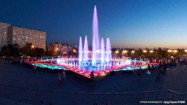 Фонтан парк Победы Севастополь